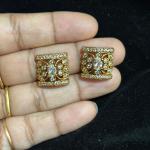 Mehandi Finish Side Pendants, set of 1 pair, colours available