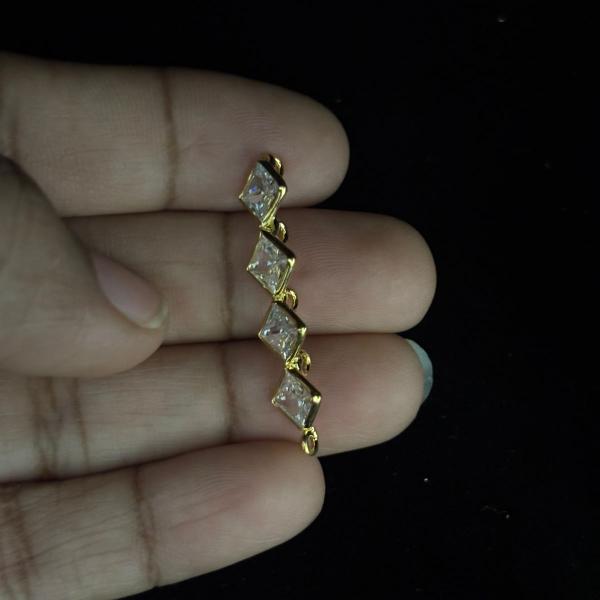 Polki Stone Diamond Shape Pendants , Sold by 1 pc, Colours Available