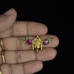 Kempu Stone Balaji Small Pendant, sold by 1 pc