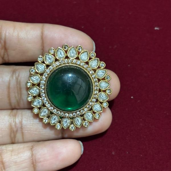 Victorian Pendant Without Earrings (Colours Available)