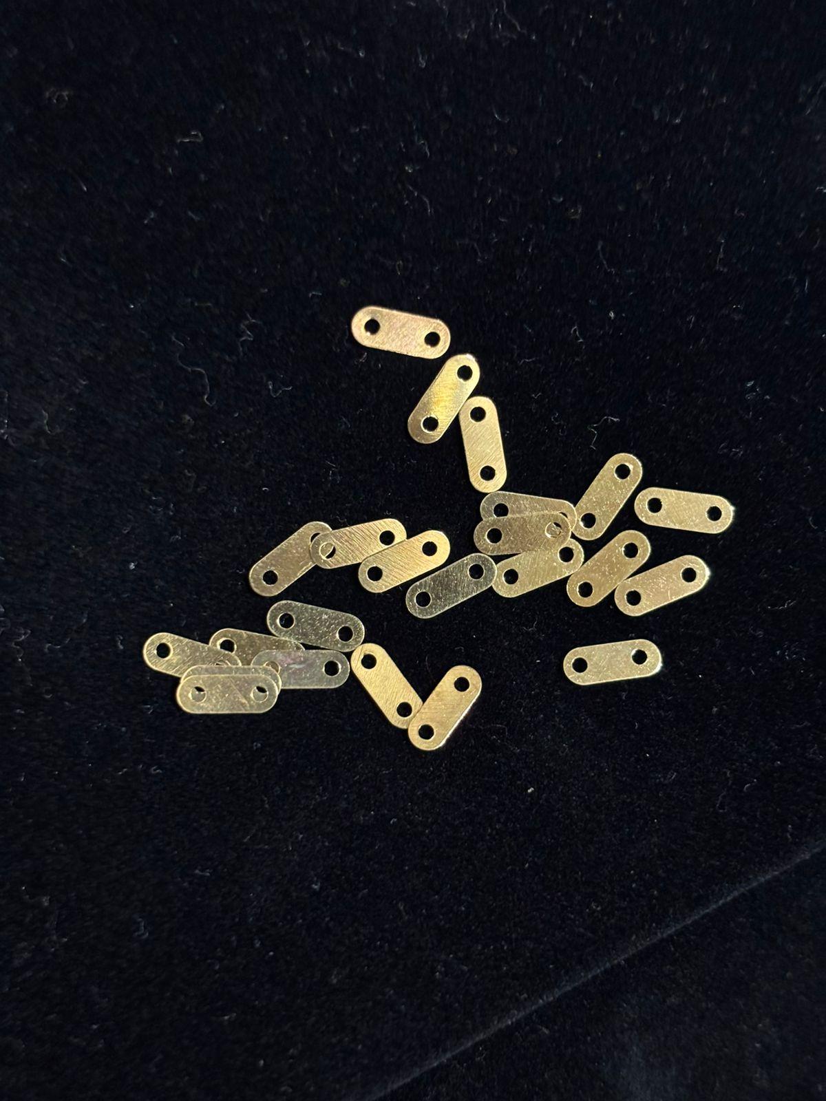 Supporting hole’s  Plates , 2,3,4 holes available, pack of 20-24 pairs