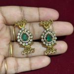 Victorian Side Pendants ,Set of Pair, Colours available