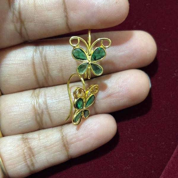 Butterfly Ear Hanging Studs