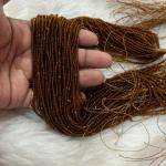 2mm Hydro (Glass) Beads, Honey Gold , Minimum Order Qty 5 lines