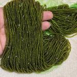 2mm Hydro (Glass) Beads, Mehandi Green , Minimum Order Qty 5 lines