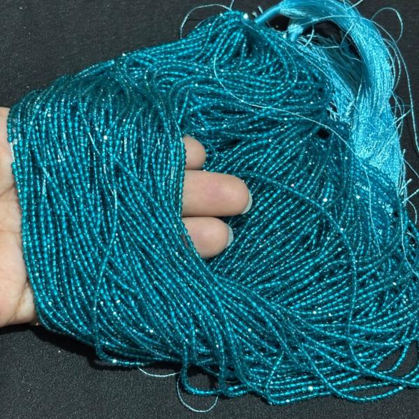 2mm Hydro (Glass) Beads, Sky Blue , Minimum Order Qty 5 lines