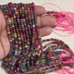 ONYX  Beads Multi colour 3x4.5