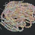 Crackle Beads Premium spring Pastel round 7.5x8mm