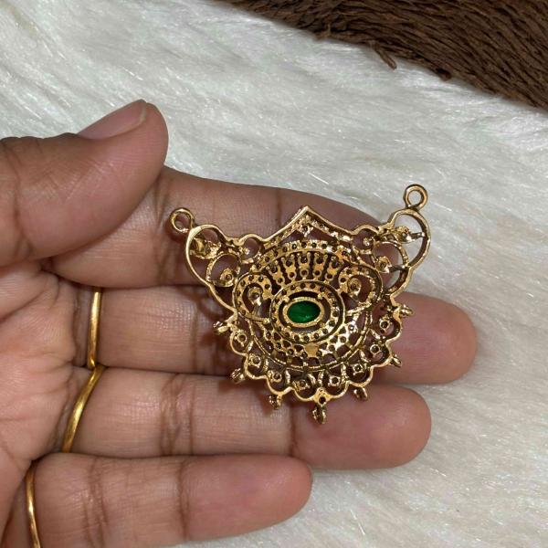 CZ Stone Small Pendant without earring  ( colours available)