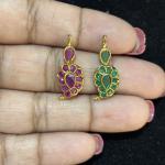 Left Facing Mango Pendants , Colours available, sold by 1 pc