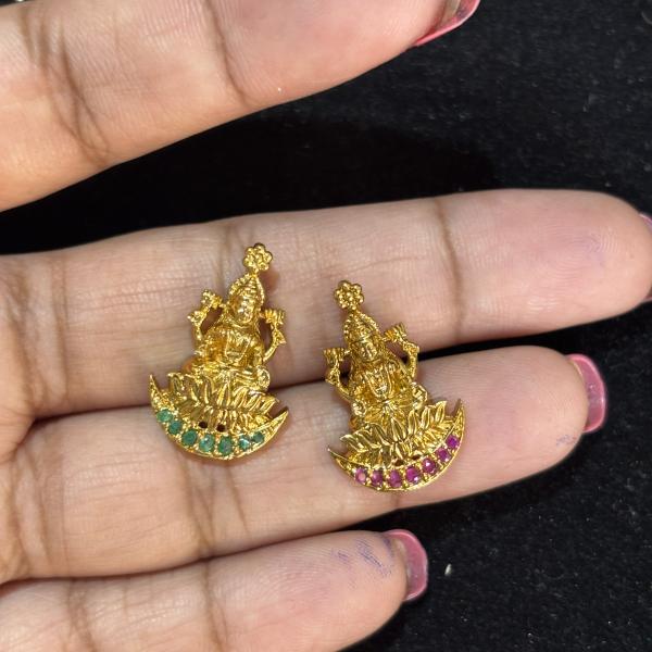 Premium Quality Lakshmi devi Small Pendant, Colours Available , Please Select Colour