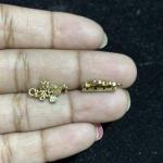 Antique Finish Peocock Charms, Set of 1 pair