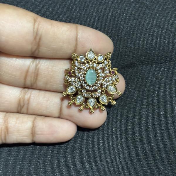 Antique Small Pendants with D Hook  ( colours available)