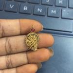 Gold Colour Oxidized Pendants, Sold By 1 Pc