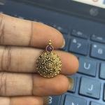 Gold Colour Oxidized Pendants, Sold By 1 Pc , Please Select Colour