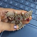 Victorian Rani haram Pendant with Earring