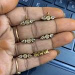 Victorian Rani haram Pendant with Earring and 3 pairs of Side Brocher's as shown in pics