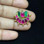 Chand with lotus Jadav Pendant