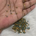 Loreals Sugar beads Blue 1mm