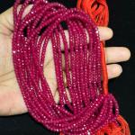 Real Chetan Ruby   diamond cut 4mm