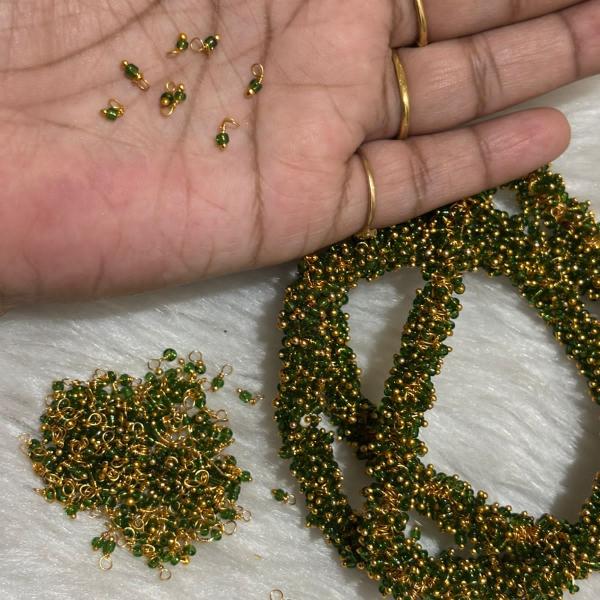 Loreals Sugar beads Mehandhi Green 1mm