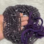 Monalisa Flat Rectangle Purple 3.8x5.8x7mm