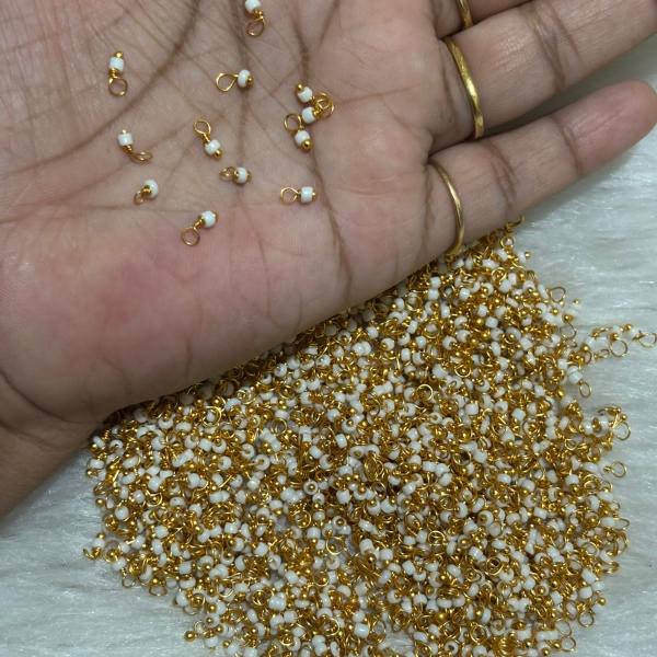 Loreals Sugar beads White 1mm