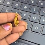 Nakshi Finish lakshmi Devi Pendant