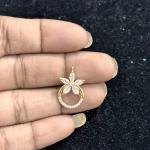 Anti-Tarnish Light Gold Shade Small Pendant , Sold By 1 Pc
