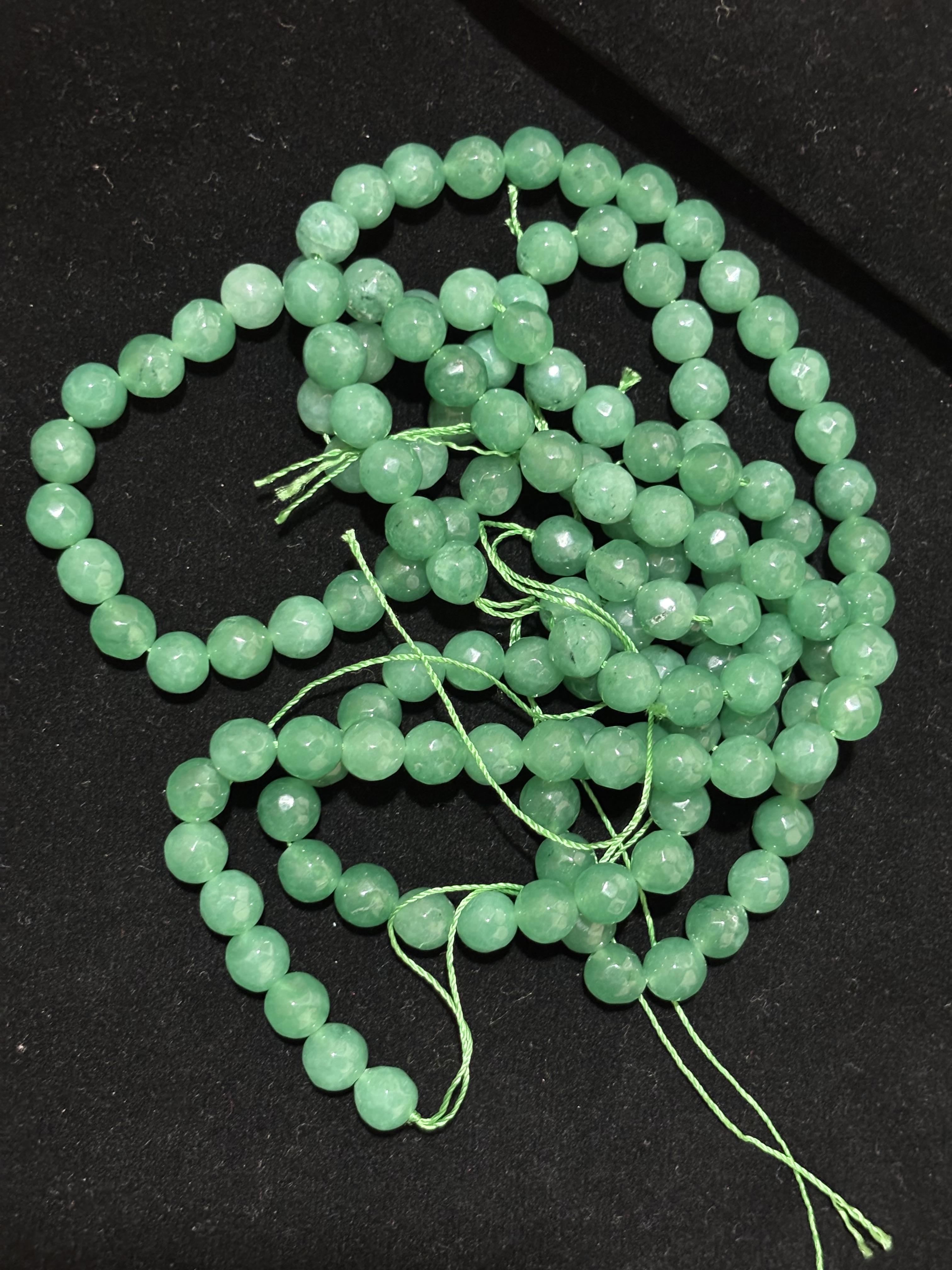 ONYX  Beads Dark Multi colour Round shape 8mm