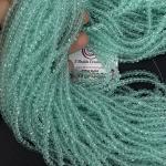 Crystals Rondelle Shape Beads 4mm size , Minimum Order Qty 2 lines