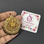 Gold Finish Lakshmi devi Pendant without Earrings