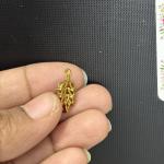 Gold Finish Leaf Pendant, Sold by 1 pc