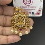 Micro Plated Small Lakshmi devi Pendant without Earrings