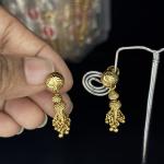 Gold Replica Changeable hanging Earings ,set of 1 pair