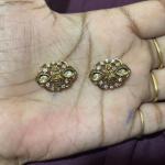 Victorian Lakshmi Devi Side Pendants, set of 1 pair