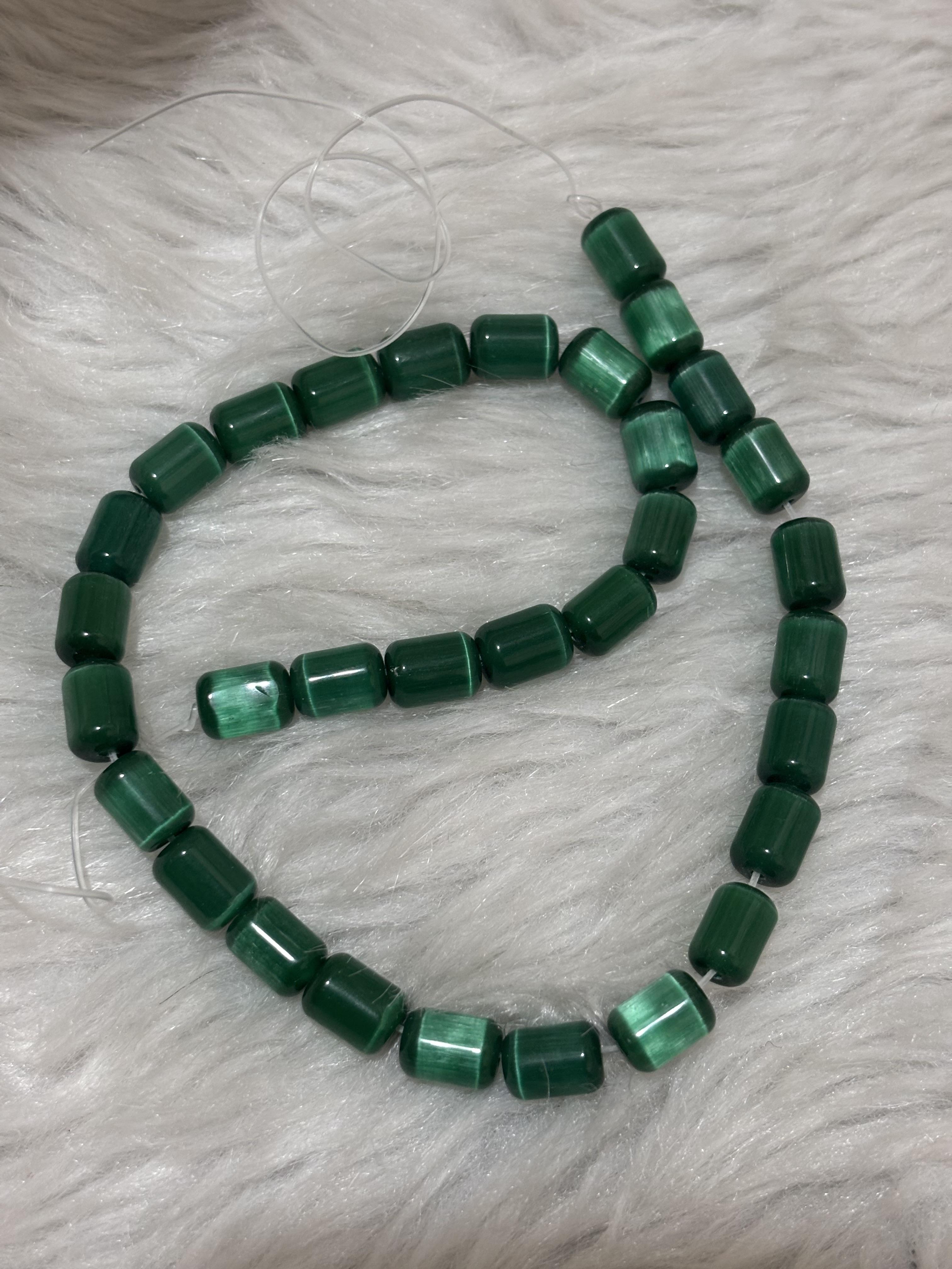 Monalisa Cylindrical Shape Beads 10 x 8mm