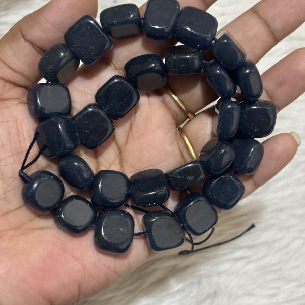 Dumble Beads Gray Blue Colour13.6x14mm