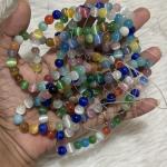 Monalisa 7mm Multi Colour Smooth Round Shape