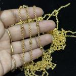 Chandra Haram Double Link 2mm Chain with 3mm Balls