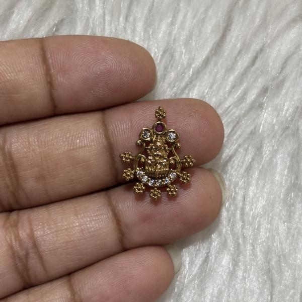 Antique Finish Lakshmi Devi Charm, sold by 1 peace