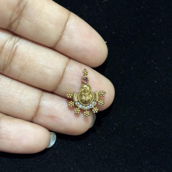 Antique Finish Lakshmi Devi Charm, sold by 1 peace