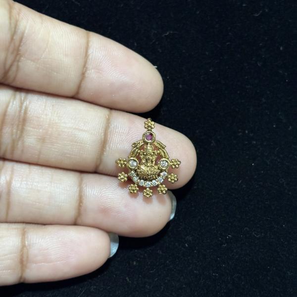 Antique Finish Lakshmi Devi Charm, sold by 1 peace