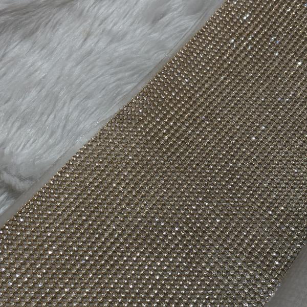 Stone Lace Available in Gold & Silver with white stone (3 Lines)