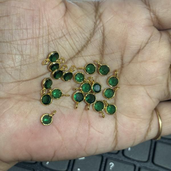 Polki Round white Stone  ,Minimum Qty 2 pcs