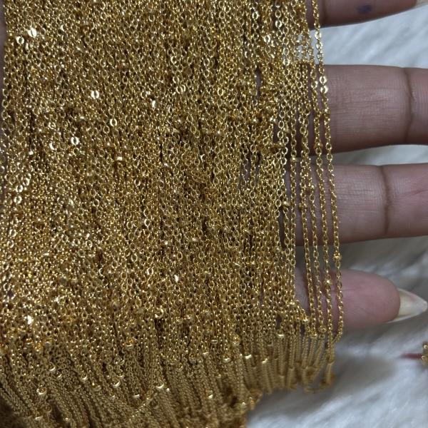 Chandra Haram Link Chain 1mm