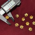 Micro Plated 11mm size Caps , pack of 5 pairs