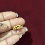 Flower Pendants, can be used as side Brouchers, sold by 1 pc, colours available, select colour