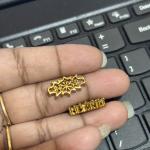 Victorian white stone  Side Brochures set 1 pair