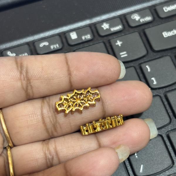 Victorian white stone  Side Brochures set 1 pair